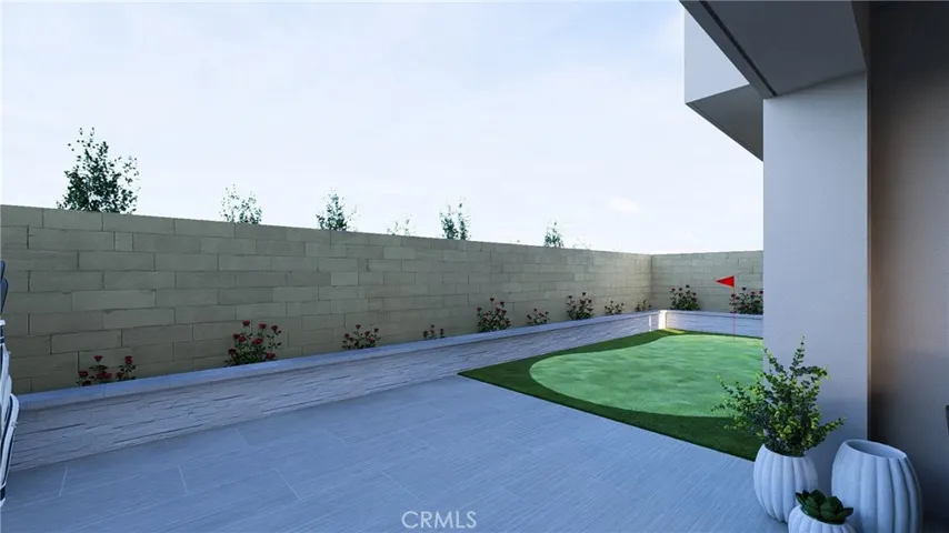 AI Rendering only, not landscaped.