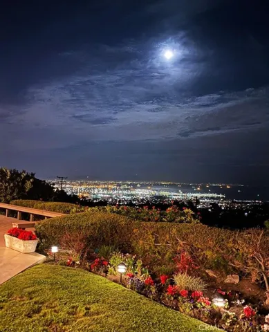 Backyard Harbor Night View