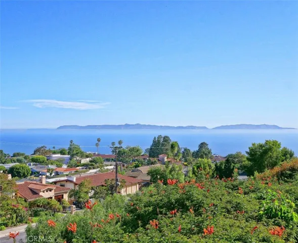 Ocean and Catalina Island View