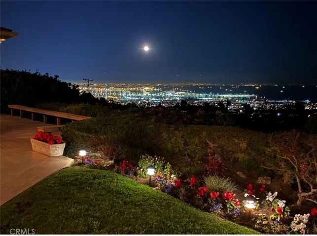 Backyard Harbor Night View