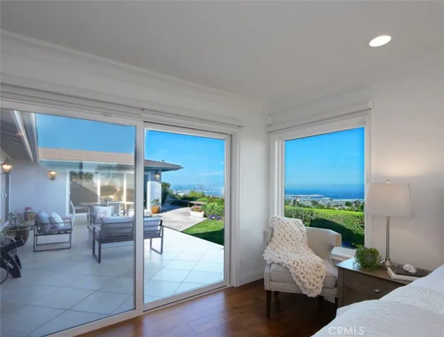 Primary Suite Open to Patio and View