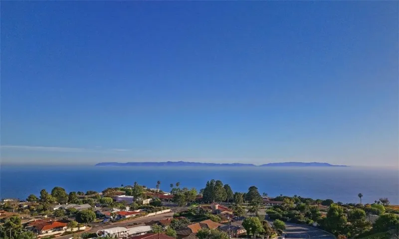 Ocean and Catalina Island View