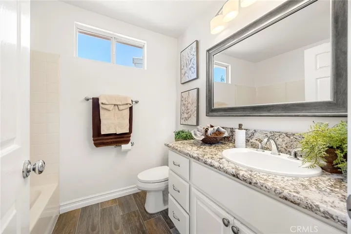 Hall bathroom upstairs
