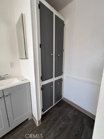 Master bath storage