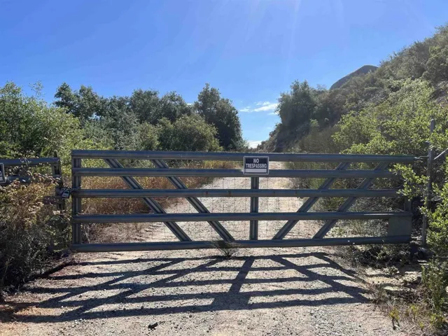 Gated Access  Call for combo code.   Located at the bottom of the dirt road