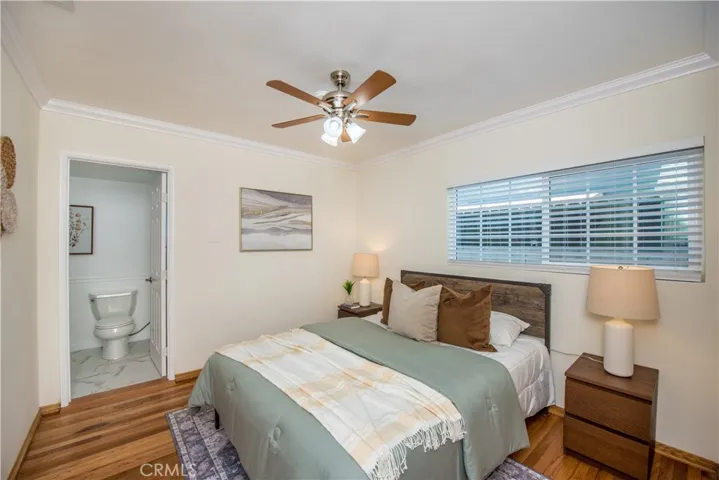 Master bedroom, with new closet just added