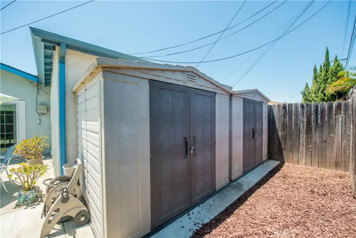 Two quality sheds