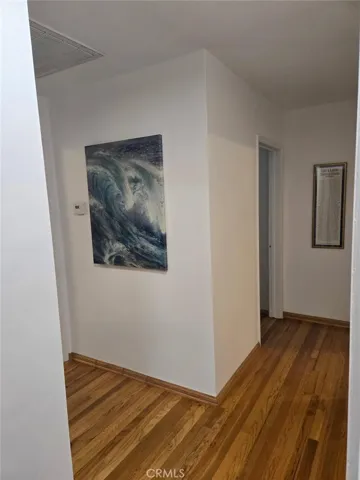 *just improved sealed linen closet in hall for a new master bedroom closet.