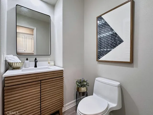 Guest bath downstairs.