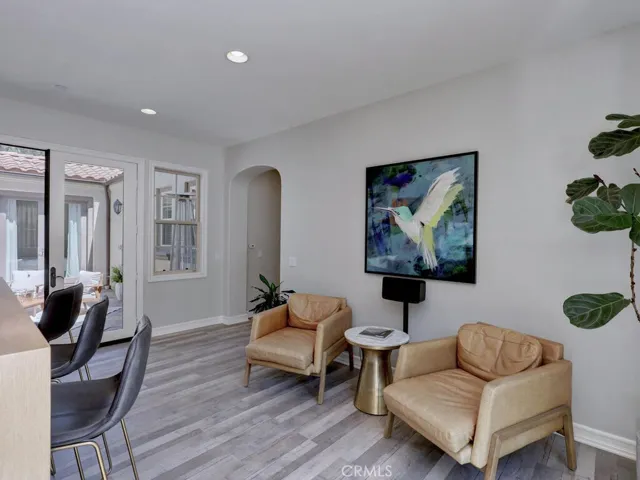 Room for guest seating.