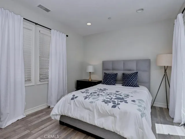 Guest room downstairs is spacious