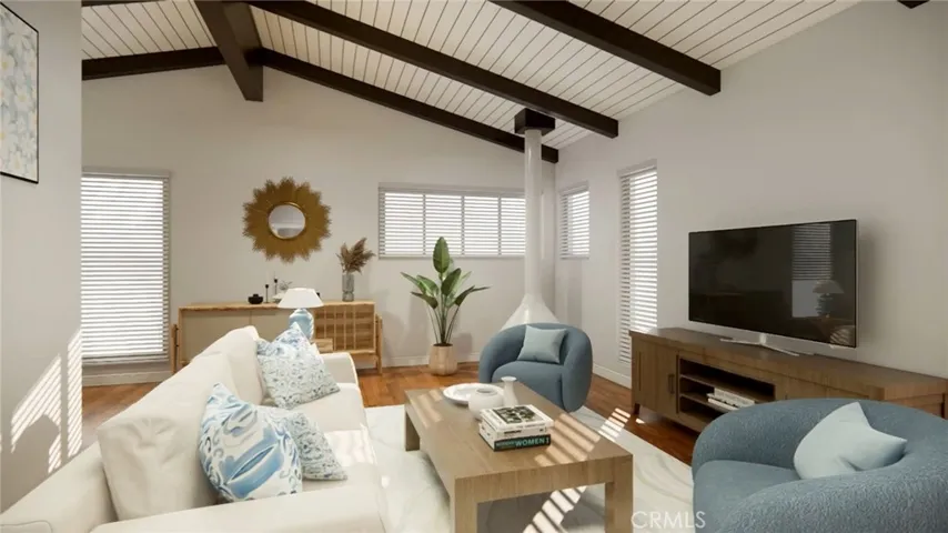 Living Room - virtually staged