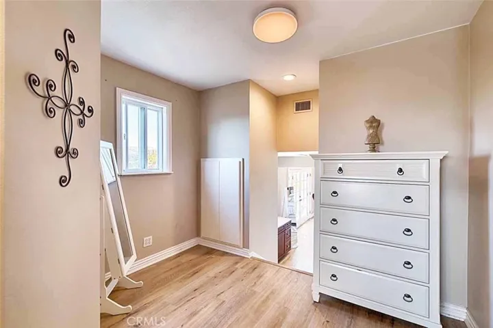 Dressing area