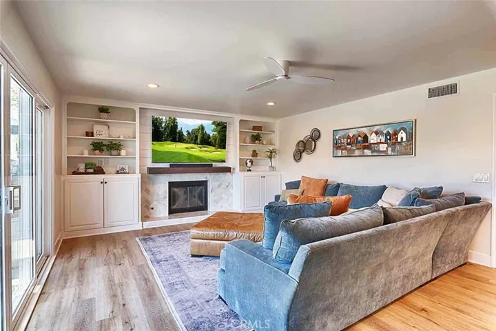 Fireplace #2 and built-ins