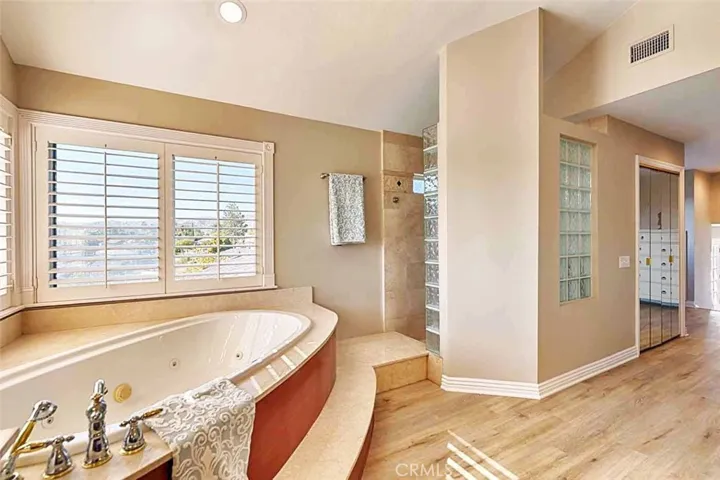 Walk in shower