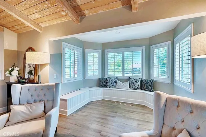 Window seats with storage