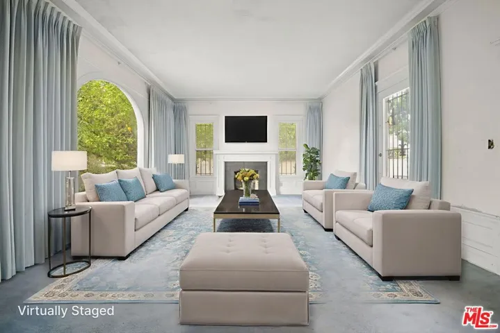 Parlor Virtually Staged