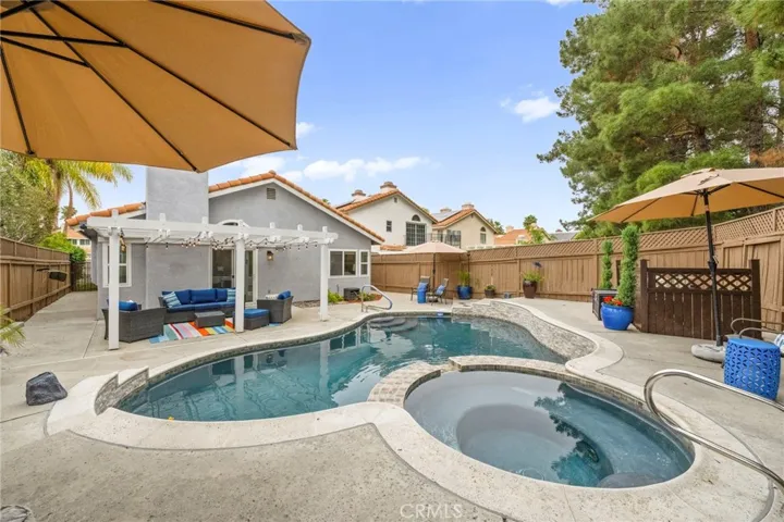 Pool and Jacuzzi