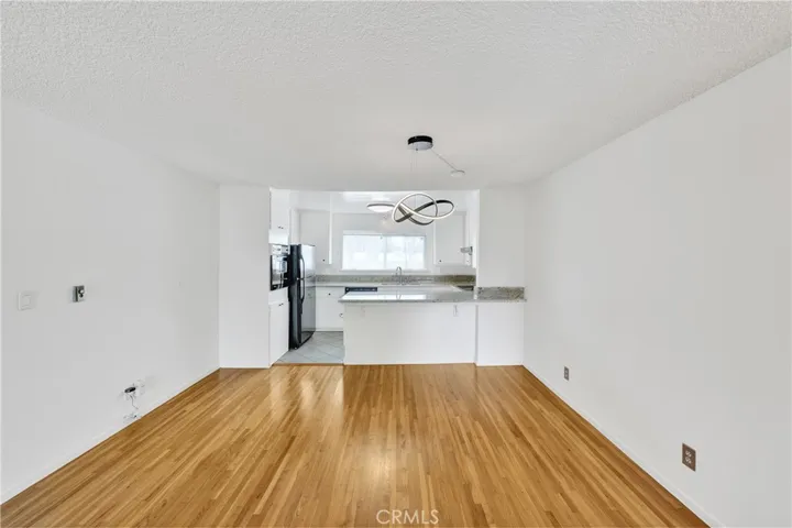 The remote dining fixture has colored light arrays