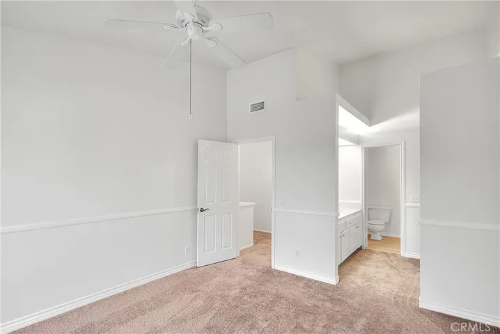Master Bedroom to Master Bathroom