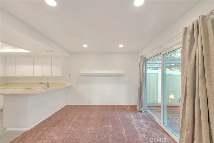 Kitchen Open to Dining Room