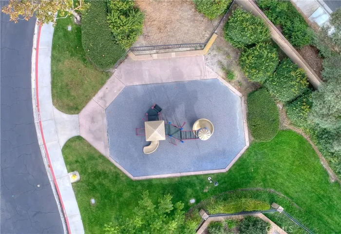 Ariel View Children's Playground