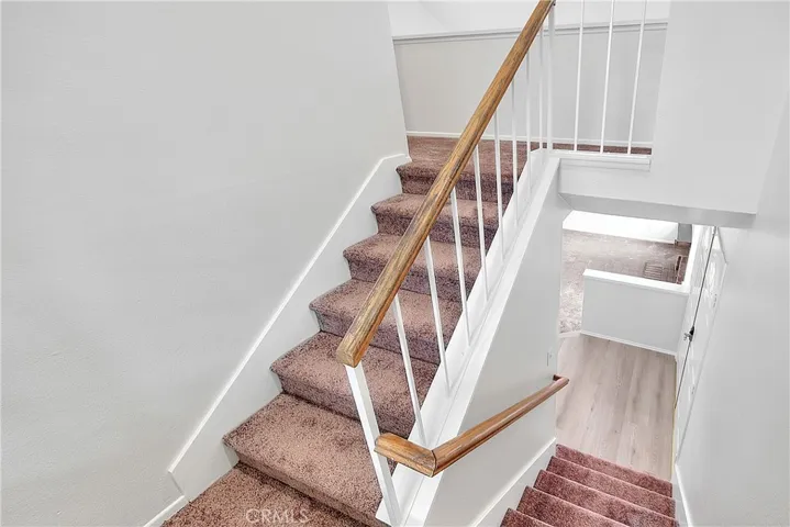 Carpeted Stairway