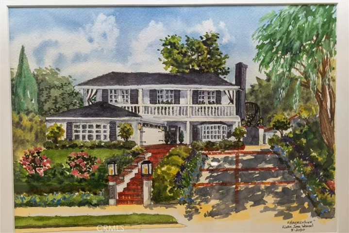 A special watercolor painting of this beauty.