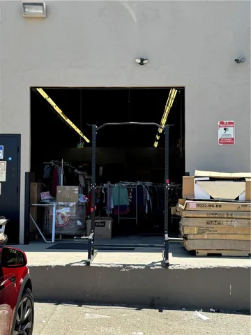 Warehouse entrance