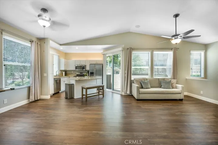 Dining Room, Kitchen & Living Room