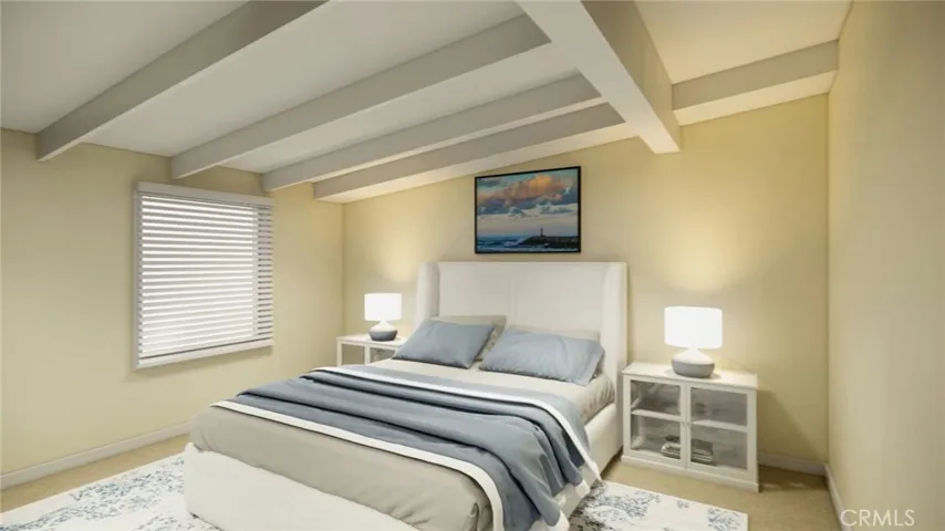 Upstairs Bedroom 2 - Virtually Staged