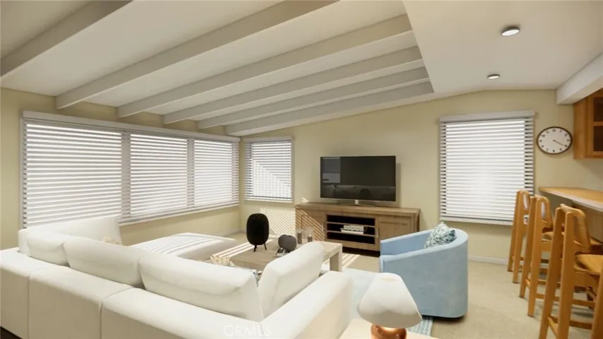 Upstairs Living Room - virtually staged
