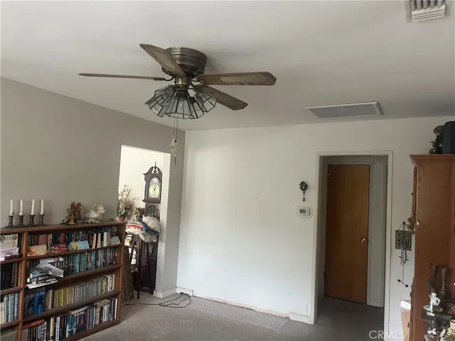 Ceiling fans throughout