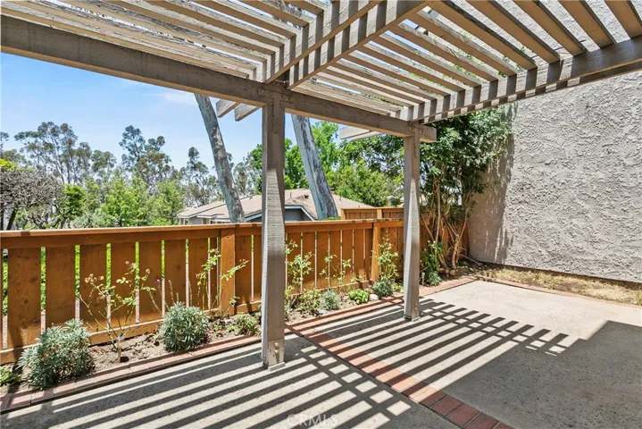 Patio with View