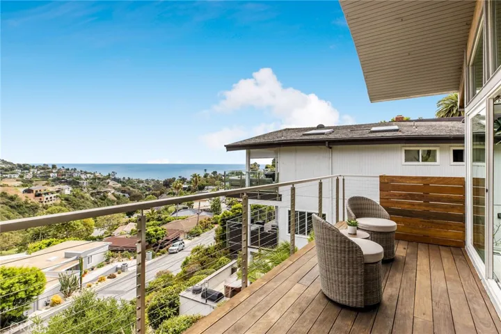 Ocean View Terrace Off the Living Room