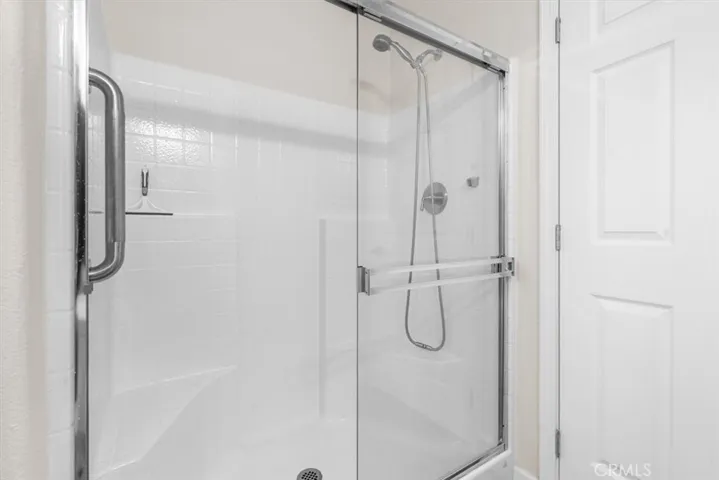 Showers are lowered for easy step in