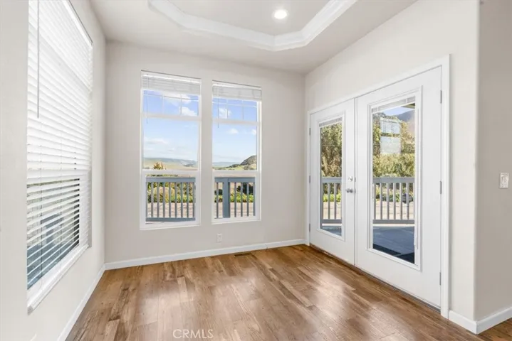 Entry foyer perfect for two easy chairs and your side table