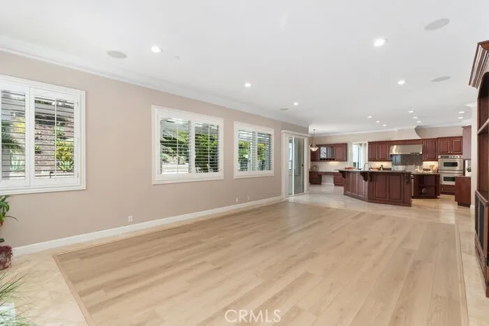 Kitchen view from family room