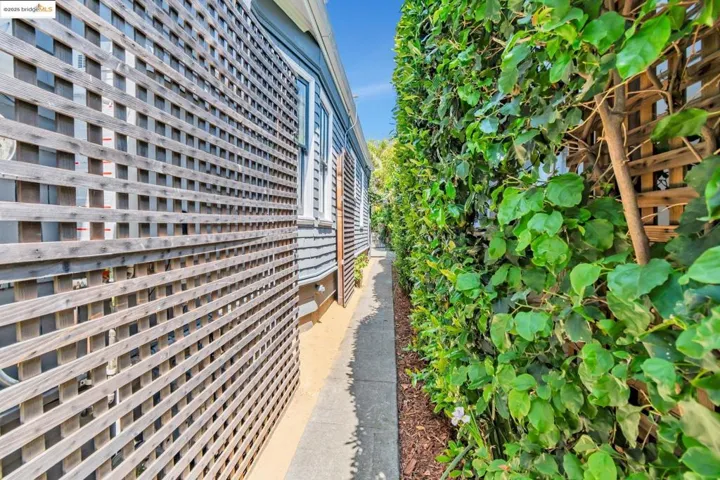 Walkway to back