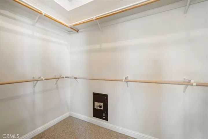 Primary closet