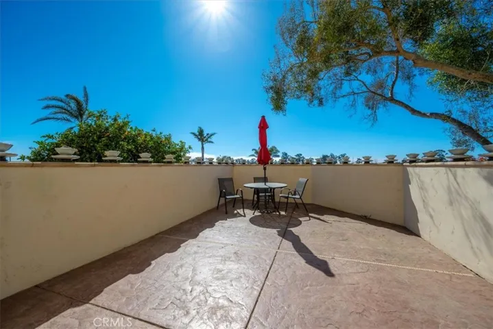 Patio off of Primary Bedroom