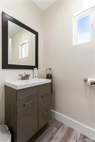Interior restroom