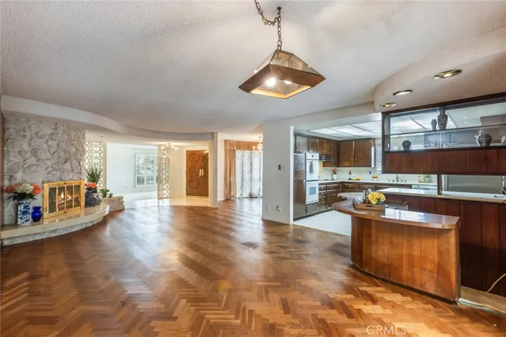 Herringbone Hardwood Floor