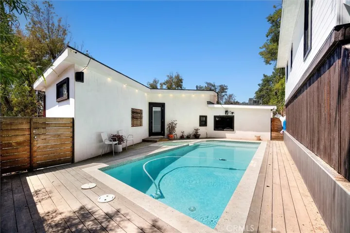 Backyard pool