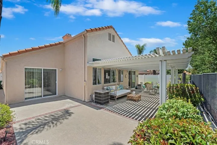 Large Private Rear Patio
