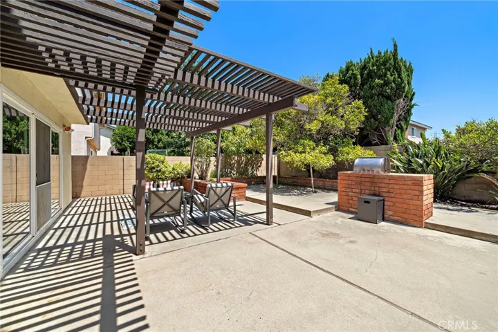 Large yard