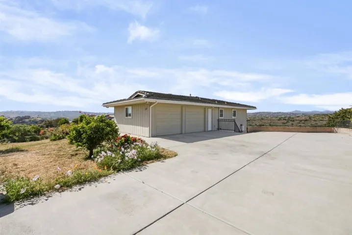 Driveway Leading to Garage