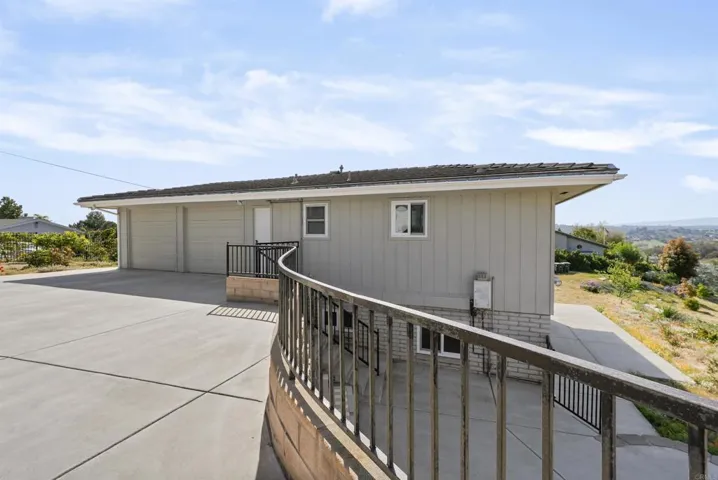 Railing Near Garage