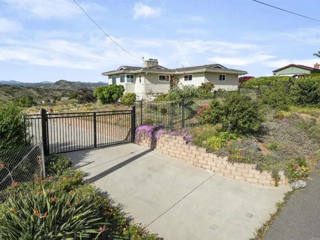 Gate Leading to RV Parking Driveway