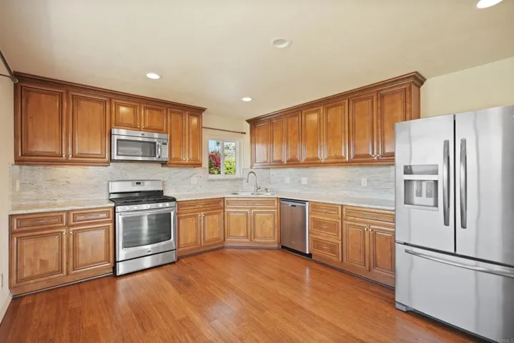 Kitchen with Stainless Steel Appliances